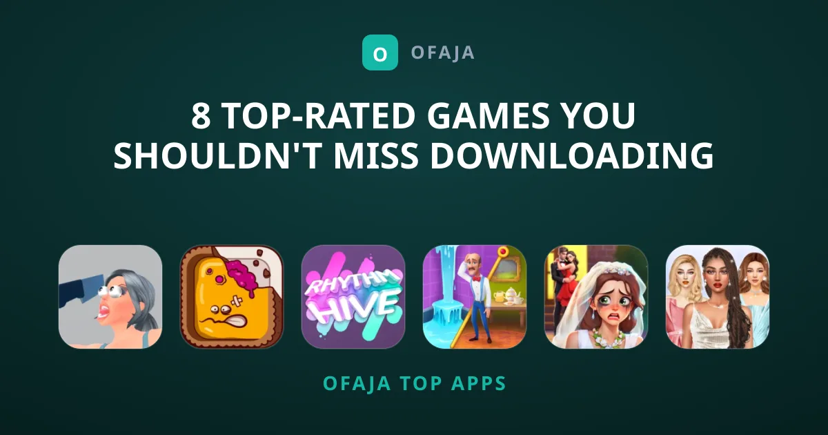 8 Top-Rated Games You Shouldn't Miss Downloading